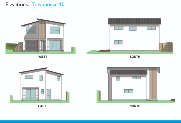 Townhouse 10 elevations